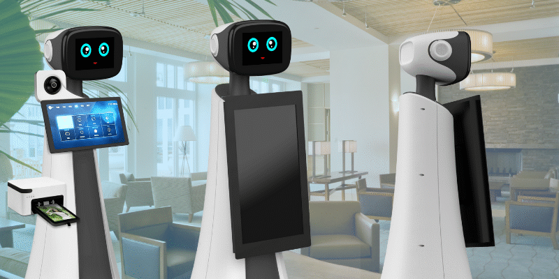 Reception robots