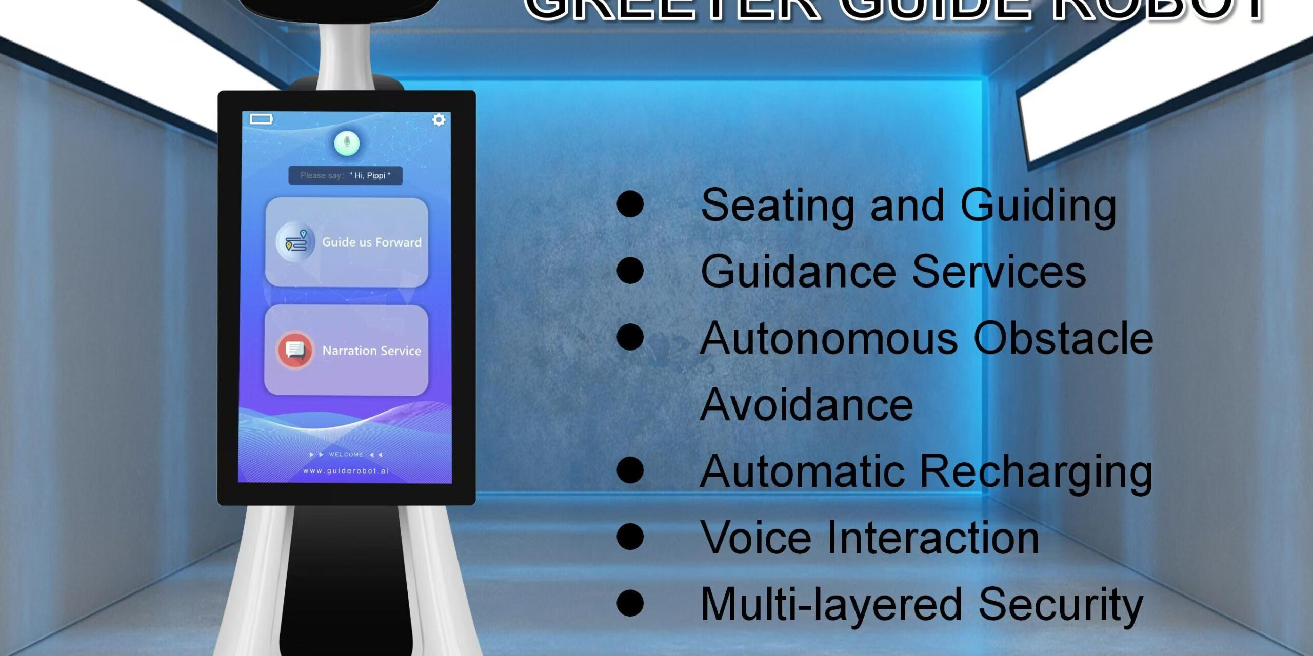 Reception robots