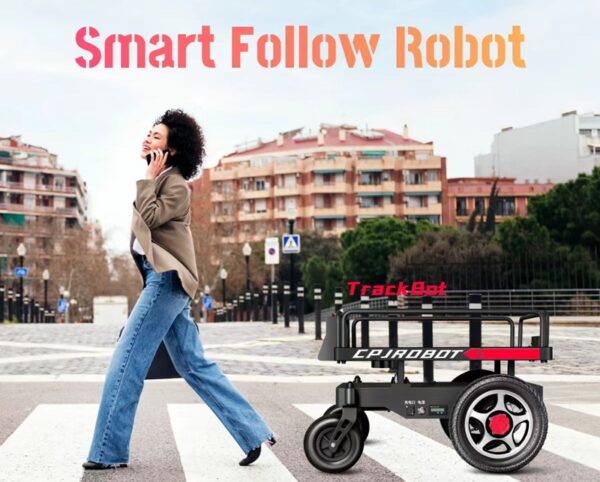 Transforming Shopping with CPJROBOT’s Autonomous Cart-following Robot